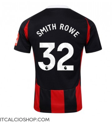 Fulham Emile Smith Rowe #32 Seconda Maglia 2024-25 Manica Corta